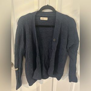 Hollister navy blue sweater size medium